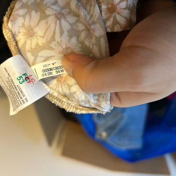 NWT American Eagle Daisy Print Mini Skort - Picture 5 of 6